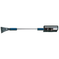 Hopkins 16619 SubZero 51 Ice Crusher Dual Head Pivoting Snowbroom and Squeegee with Integrated Ice Scraper 